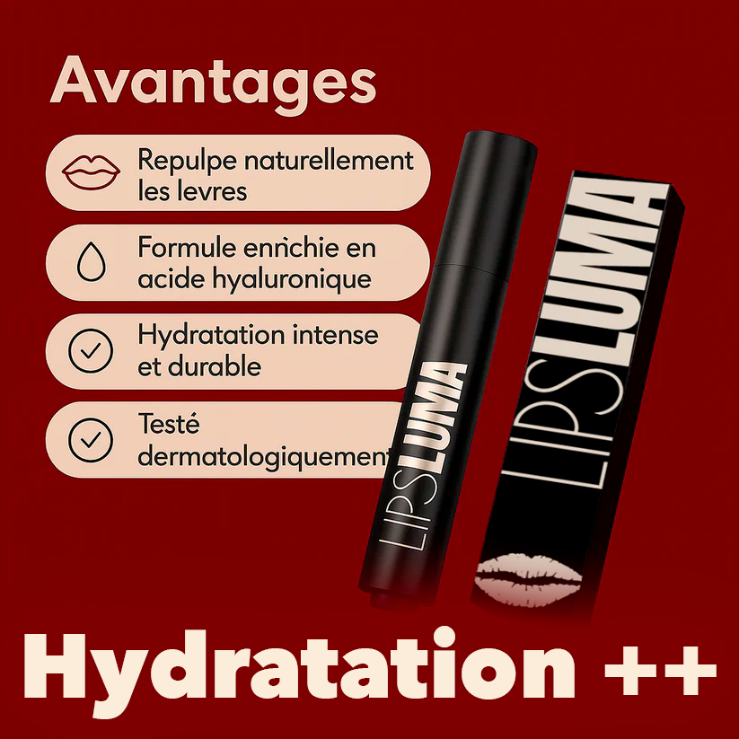 Lip plumper hydratant